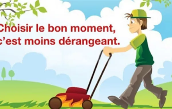 Bruits de voisinage – nouveaux horaires